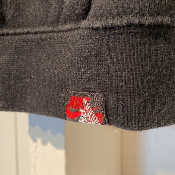 Nike Air Jordan Black Baby Zip Up Hoodie 12 Months - Picture 8 of 11